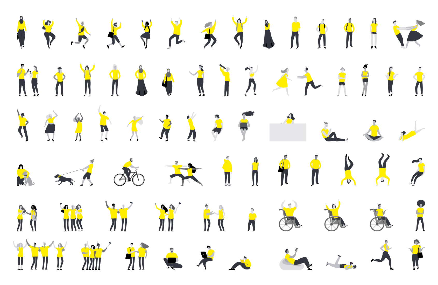 Swinburne Professional Purpose People Illustrations