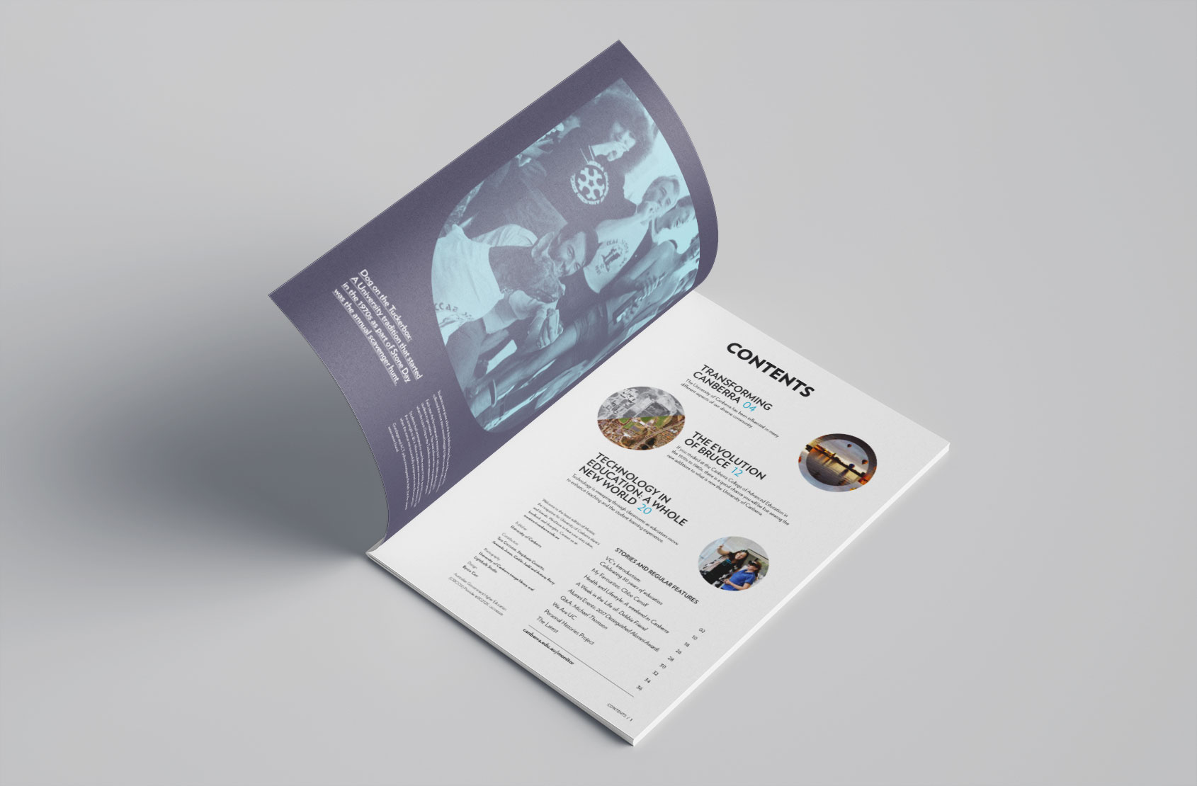 UC Monitor Magazine Mockup